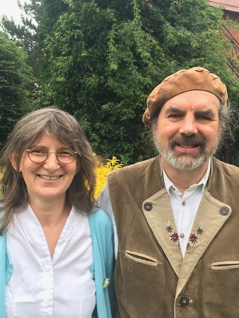 Christina Heinze und Chris Bruce Collins